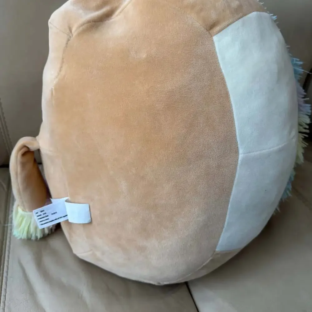 Squishmallows‎ Leonard The Rainbow Lion 16 inch Jumbo BIG Plush Toy. Soft Kids